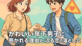 かわいい年下男子に惹かれる理由と沼る恋の落とし穴